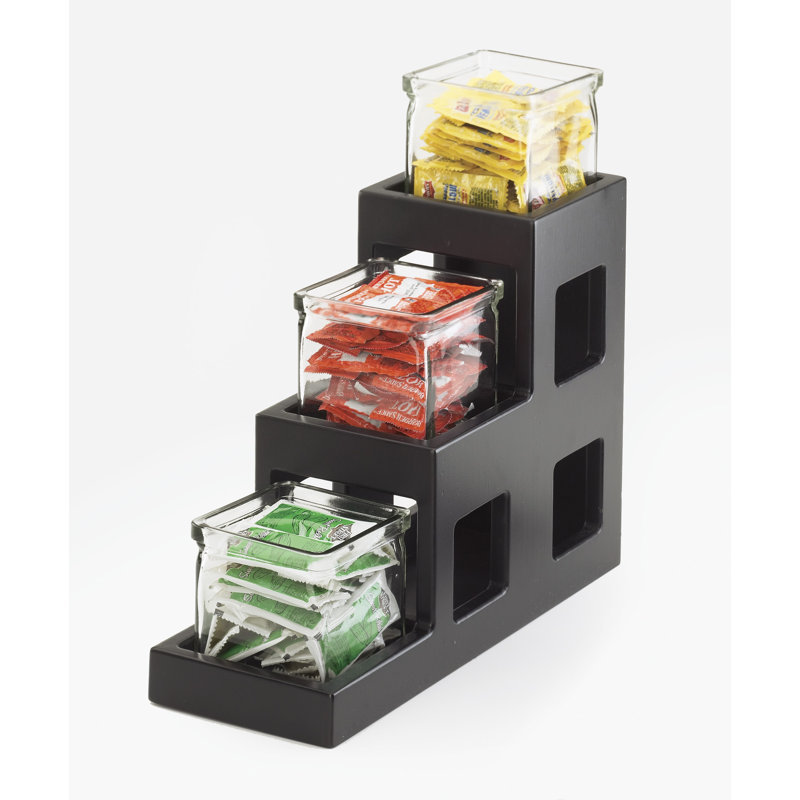 Midnight Bamboo 3 Step Jar Display