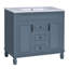 Meuble-lavabo 36 po avec lavabo supérieur