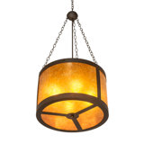 Smythe Craftsman 4 - Light Drum Chandelier