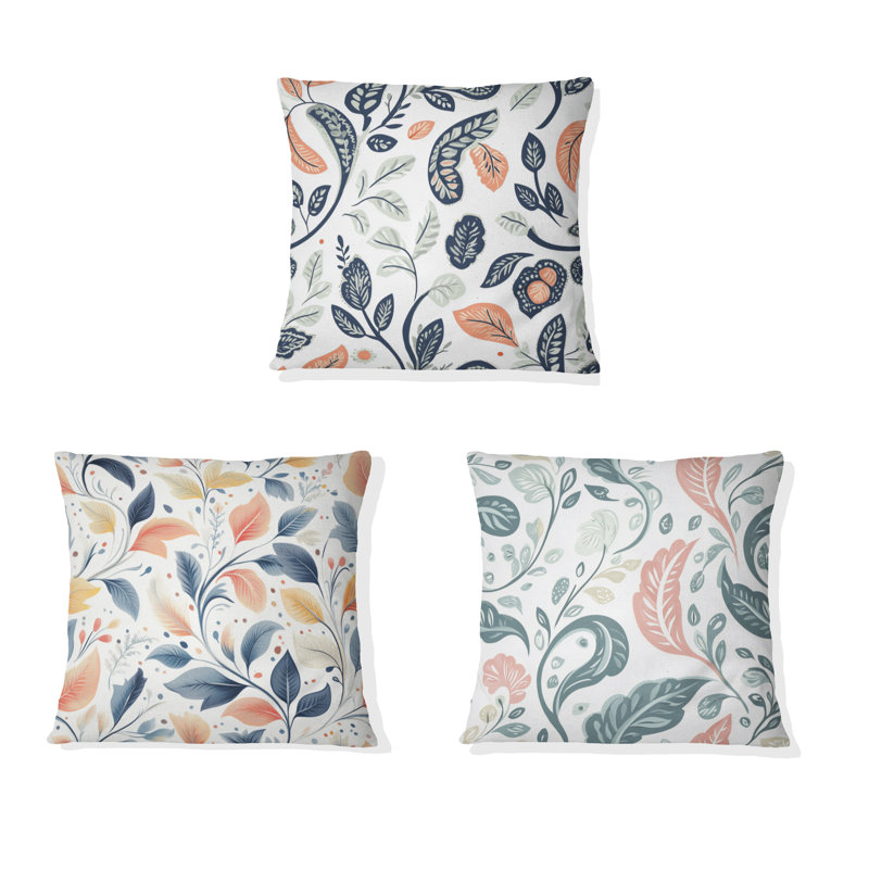 Coussin décoratif Boho, H 16 po x l 16 po