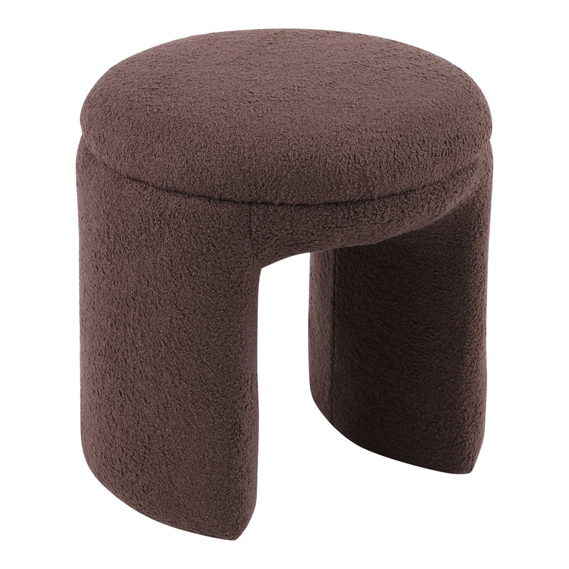 Tabouret d'appoint Monrock, Brun