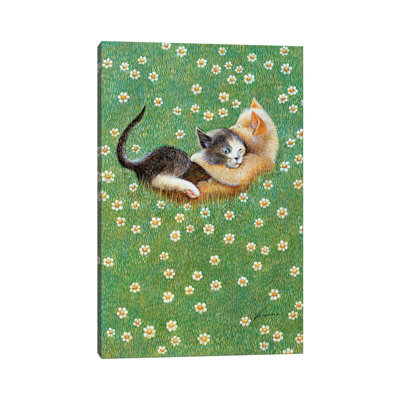 George And Alexix by Lowell Herrero - Wrapped Canvas Painting