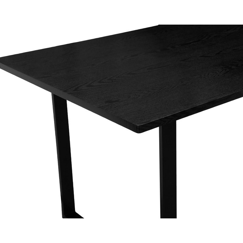 Nely Metal Base Dining Table, 76cm H x 90cm W x 180cm L