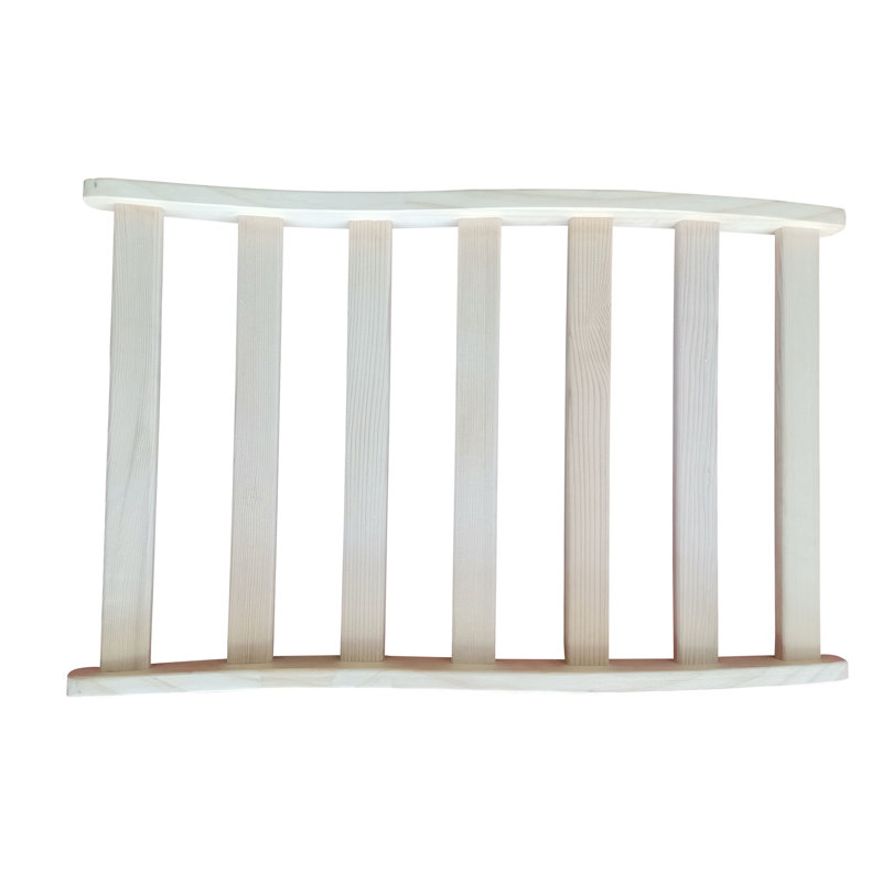 Grille plate et large en pruche pour et, aide à maintenir une bonne posture assise, 2,16 lb. Fabriqué en matériau de soutien correct.