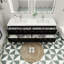 Ensemble de meuble-lavabo double mural 72 po Aylanna-423353264