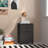 Gosser Home File Cabinet with Wheels - 3-Drawer Mobile Vertical Storage-2015472452