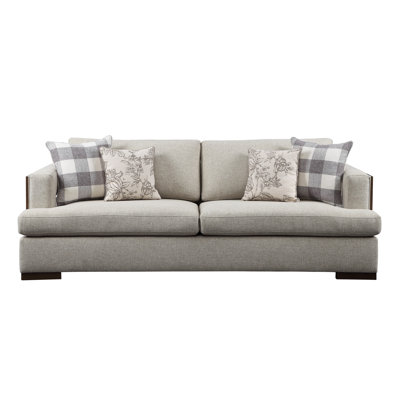 Canapé avec 4 coussins décoratifs, canapé moderne et canapé décoratif