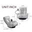 Chaise longue ergonomique réglable avec rotation à 360 °-482320193