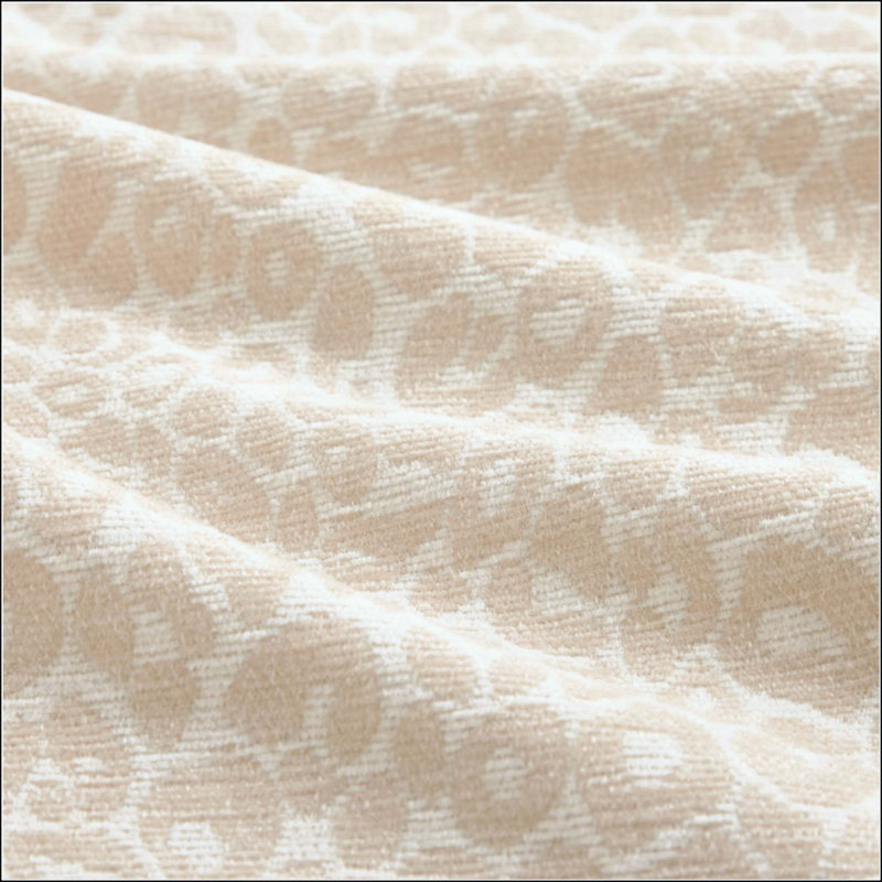 Canapé Comfy Chenille Leopard, Beige
