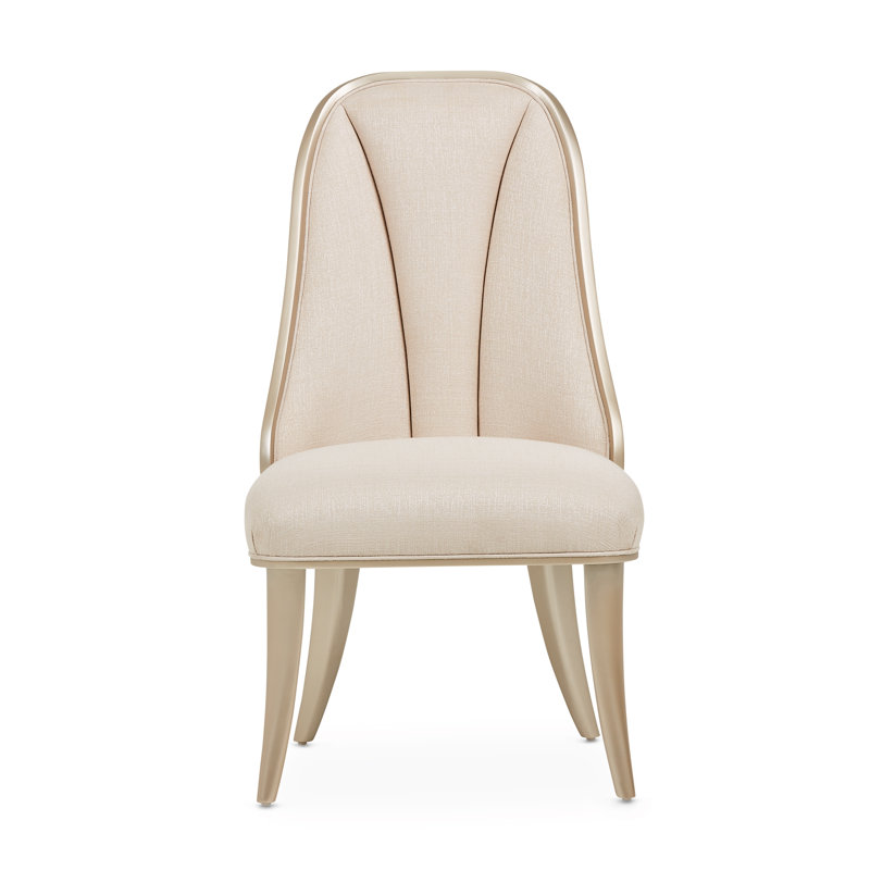 Villa Cherie Tufted Dining Side Chair, Caramel