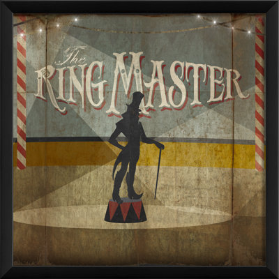 The Ringmaster Framed Vintage Advertisement