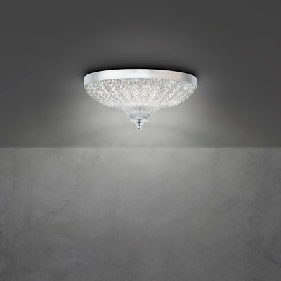 Roma 1 Light Flush Mount