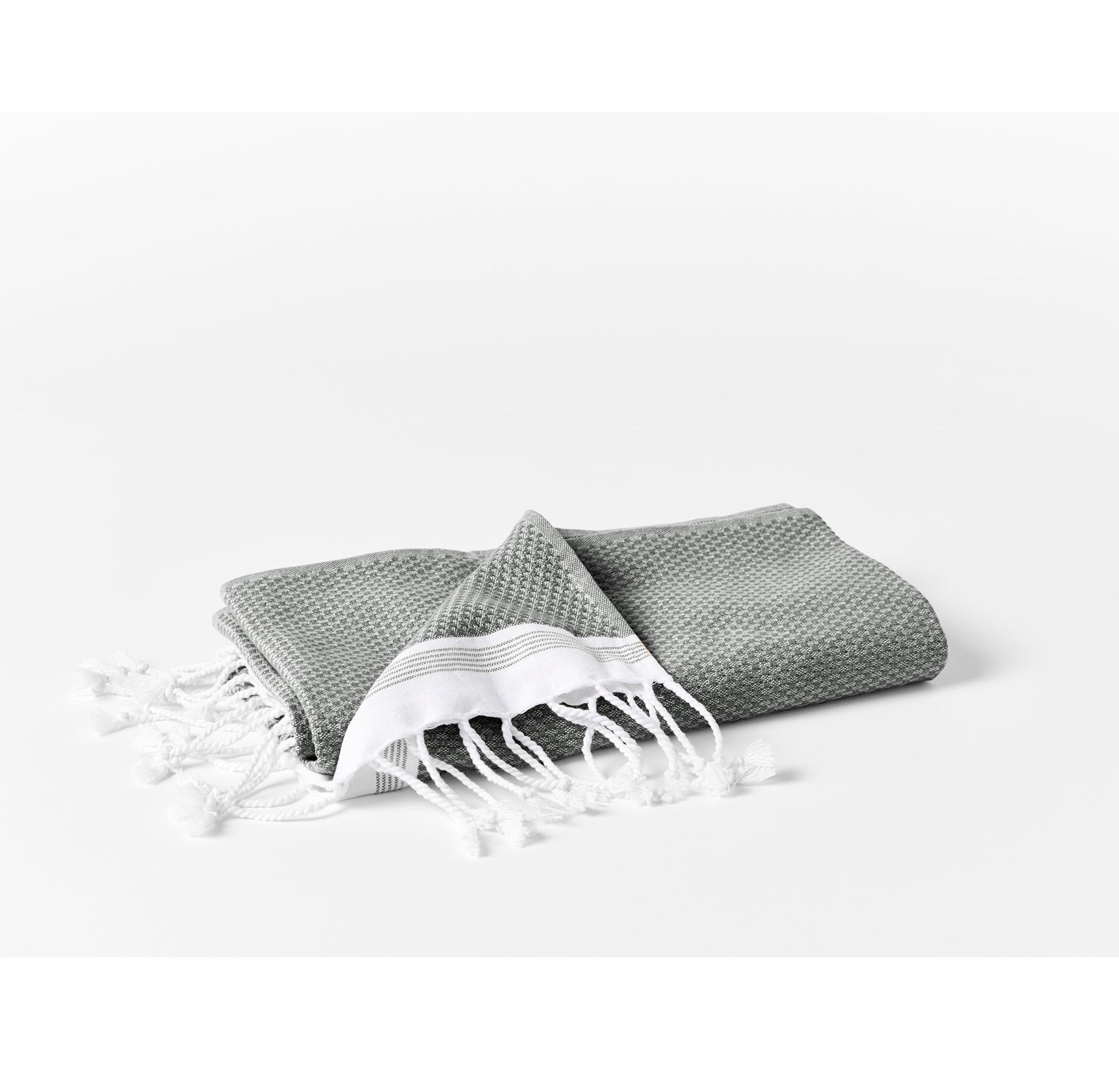 Mediterranean Organic Towel Set, Shadow/Deep Pewter, 6 Piece Towel Set