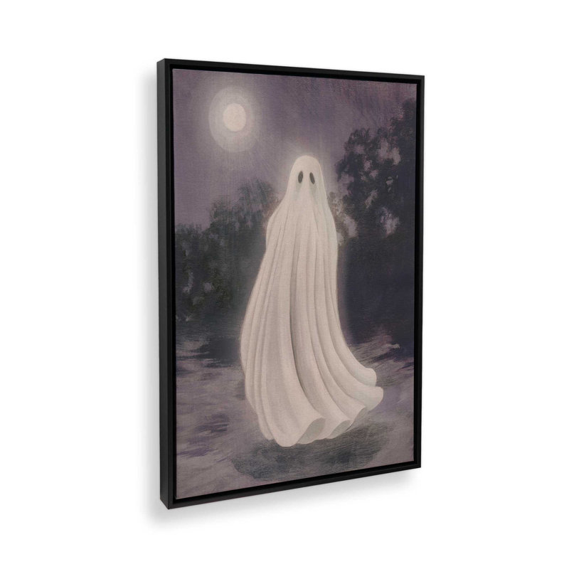 «Floating in the Forest I» par Grace Popp, reproduction d'art sur toile, H 12 po x l 18 po, Noir
