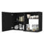 Armoire de rangement murale empilable 2 portes avec 2 tablettes latérales Oklahoma-753507714