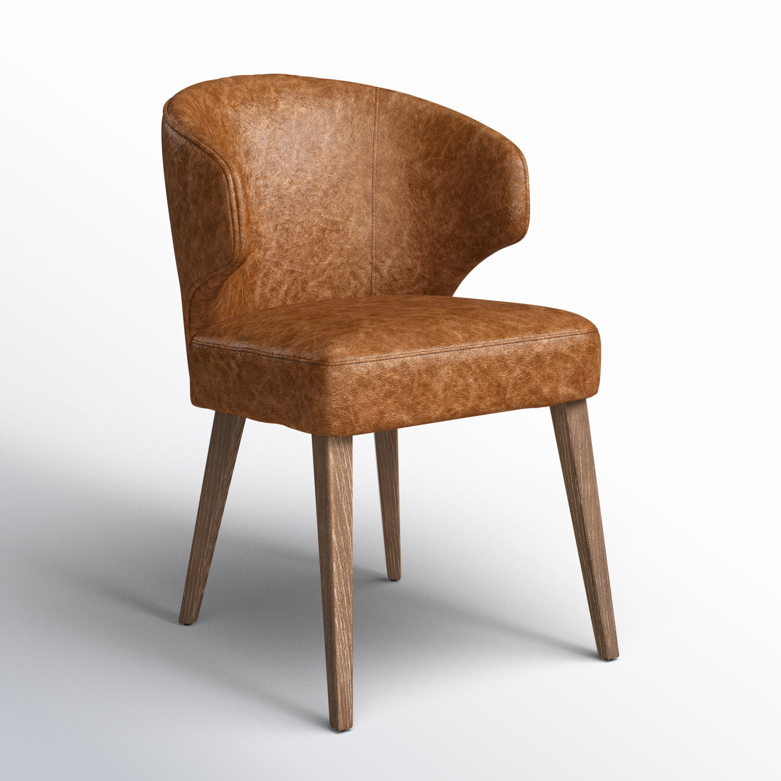 Luthien Genuine Leather Side Chair