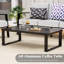 Ensemble de mobilier de jardin moderne et résistant aux intempéries, composé de 5 pièces : canapé trois places, causeuse, fauteuils et table basse, gris pâle-1875271090