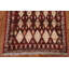Tapis de couloir géométrique marocain noué à la main 3 x 10
