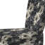 Chaise d'appoint blanche et grise Symphony Of Petal Gardens