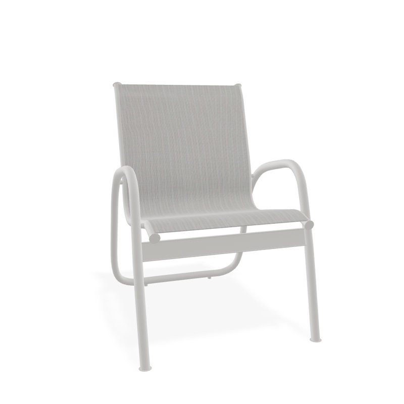 Fauteuil de patio Gardenella, Neige texturée, Amalfi