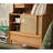 Wicker Modern Round Accent Cabinet