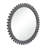 Lizabeta Solid Wood Circle Mirror-113006478