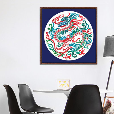 Flying Dragon 1 Piece Painting on Canvas