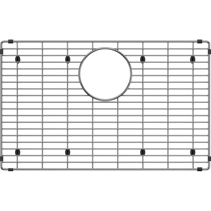Grille d'évier en acier inoxydable pour évier Ikon 27 po