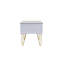 Allem 1 Drawer Bedside Cabinet (Ready Assembled)-1437853959