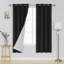 Paire de rideaux occultant Onella-550158458-550158470