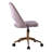 Maya Swivel Vanity Chair with 360 Degree Rotation Modern Makeup Desk Seat with Adjustable Height-1572722328