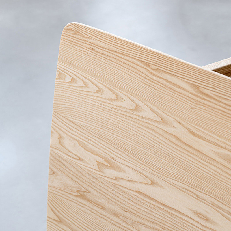 Table de salle à manger Burlywood, H 29,53 po x L 62,99 po x l 31,5 po