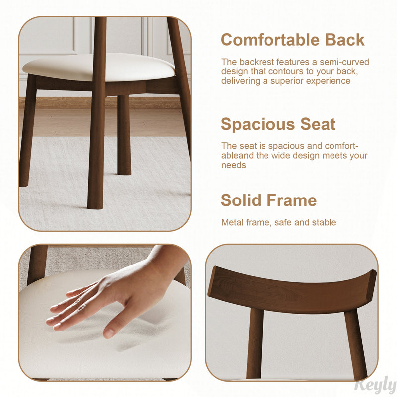 Ensemble de table de salle à manger avec base de rangement et 4 chaises, Brown / Walnut, 5, Walnut