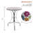 Round Concrete Outdoor Bistro Table