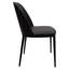 Ensemble de salle à manger 5 pièces avec table ronde en panneau de fibres à densité moyenne de 36 po et 4 chaises d'appoint rembourrées-412549329