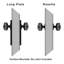 Grandeur Parthenon Plate Double Dummy with Lyon Door Knob-979513875