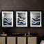 NAUTICAL Series CCxx - Impression encadrée sur mesure de qualité supérieure - 3 pièces-2017606003-2017606005