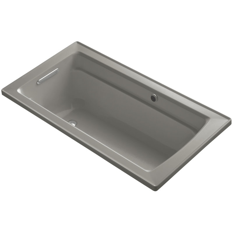 Archer 60" x 32" Soaking Bathtub, Cashmere