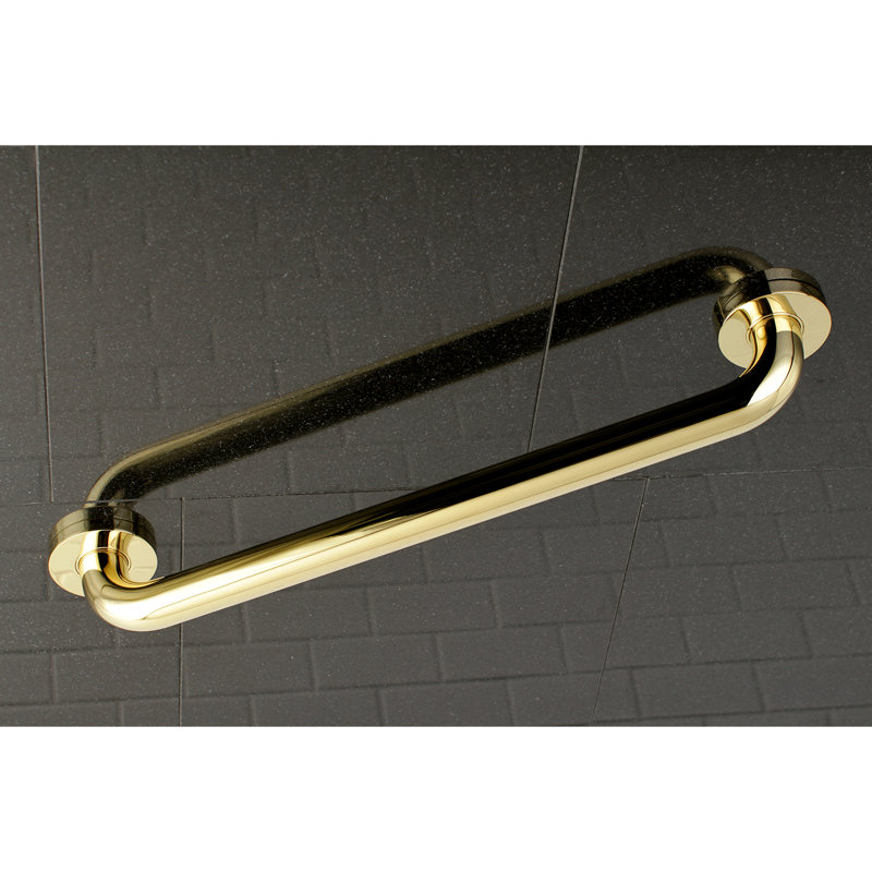 Barre d'appui de 1-1 / 4 po Kingston Brass Meridian, Laiton poli, l 20,81 po