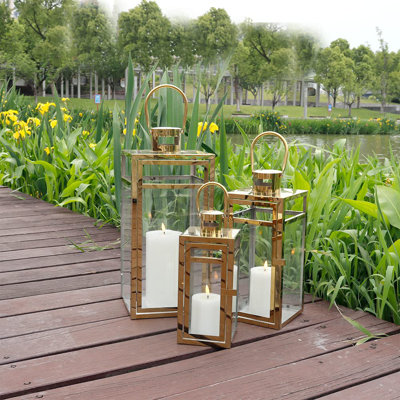 3-Bulb 48" H Outdoor Lantern