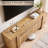 70" Modern Farmhouse Wooden Tv Stand, Media Console With Closed Storage Cabinets-55285535