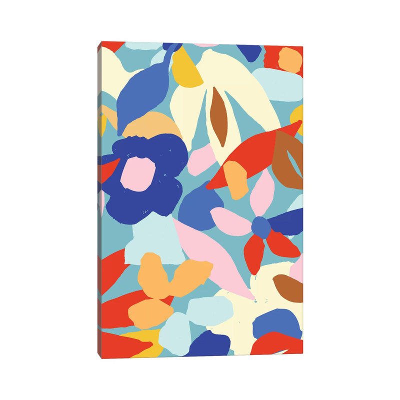 Bright And Bold VIII 1 Piece Wrapped Canvas Wall Art, 66.04 cm H x 45.72 cm W