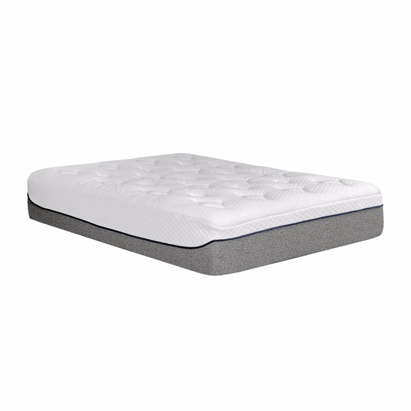 Matelas en mousse viscoélastique gélifiée ultra moelleux de 13 po de fermeté moyenne dans une boîte avec housse en jacquard double couche