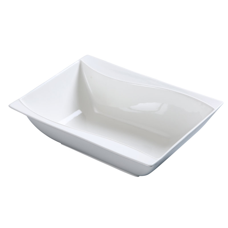Sea Wave 25 oz. Bol à salade rectangulaire