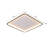 Alonso Acrylic LED Flush Mount