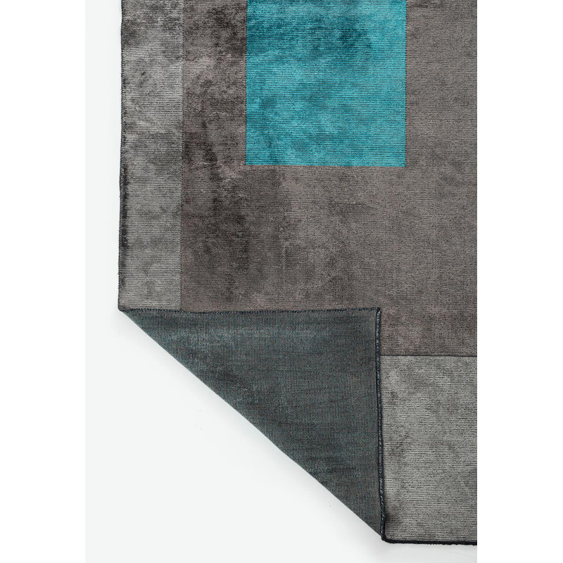 Rapture Abstract Area Rug, Rectangle 9'10" x 14'