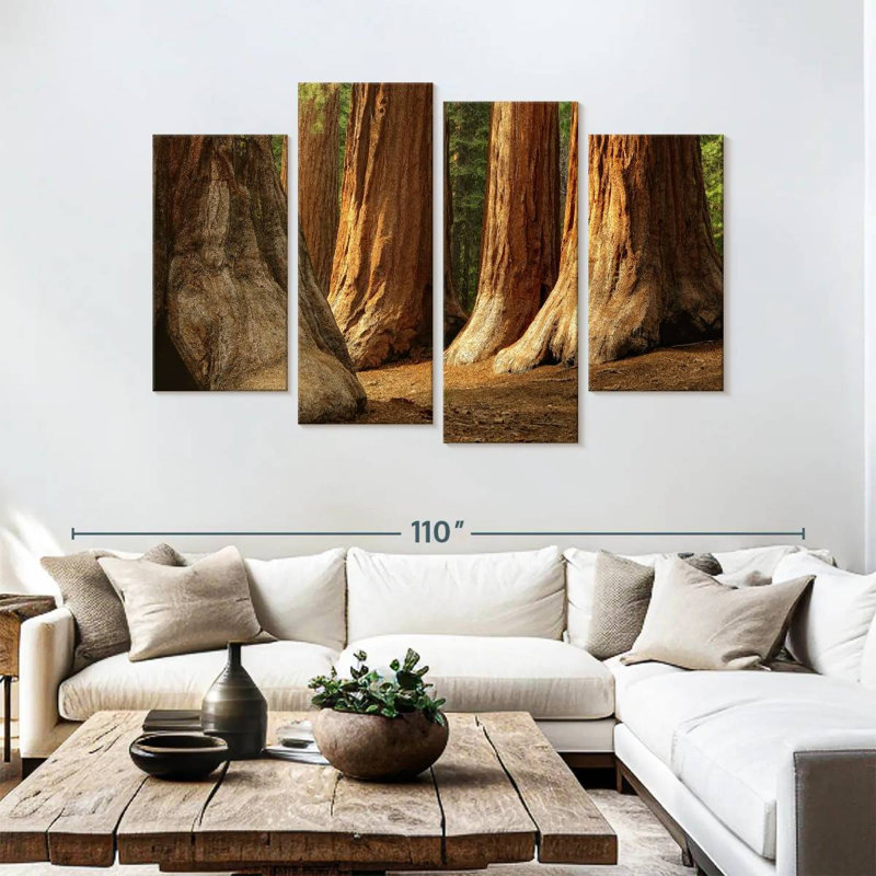 Ancient Sequoia Trees, 54" H x 84" W