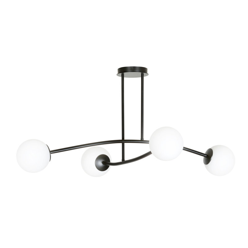 Galewood 4 - Light Unique/Statement Pendant, Black