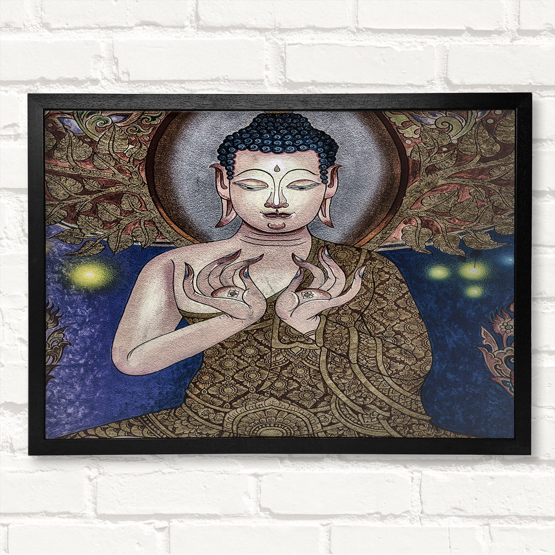 Buddha 31 Gerahmter Druck