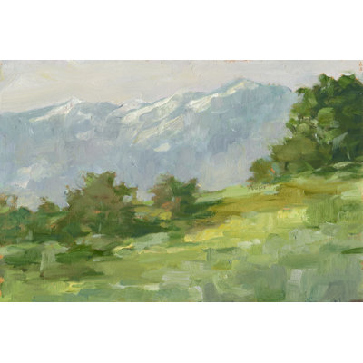 Mountain Backdrop I - Wrapped Canvas Print